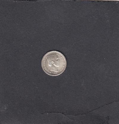 Beschrijving: 5 Cent WILLEM III  